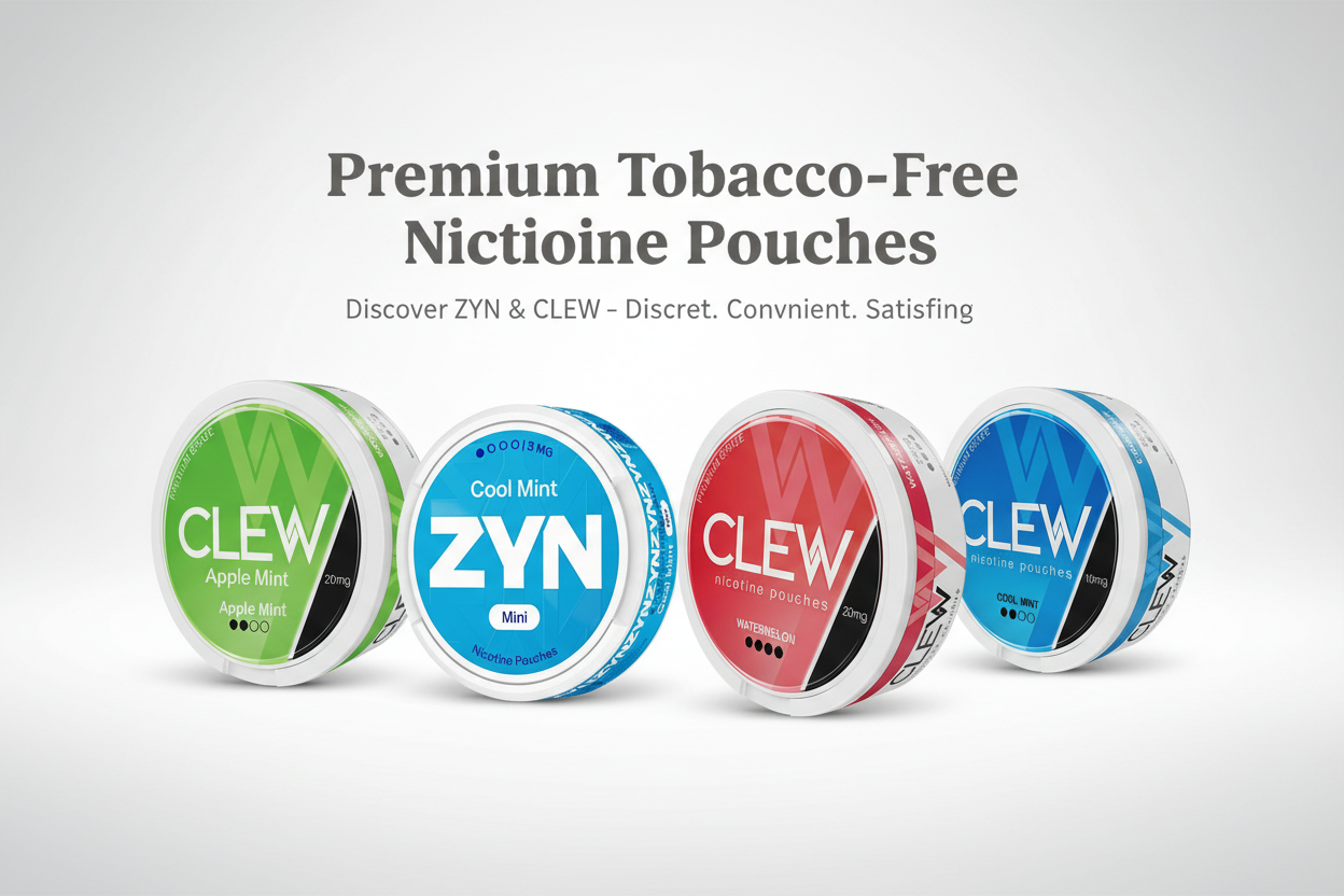 Premium Nicotine Pouch Banner